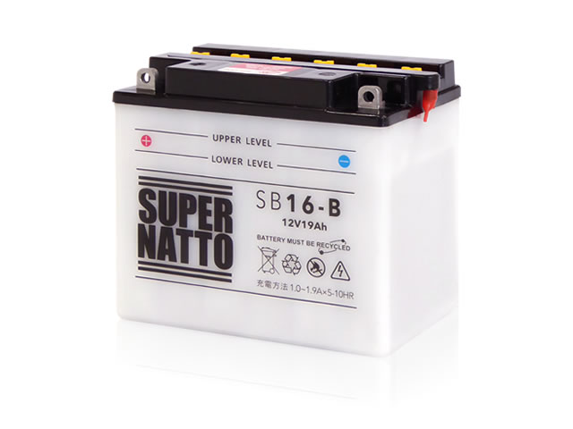 Amazon | SUPER NATTO / SB16L-B （GSユアサ YB16L-B互換) 12V